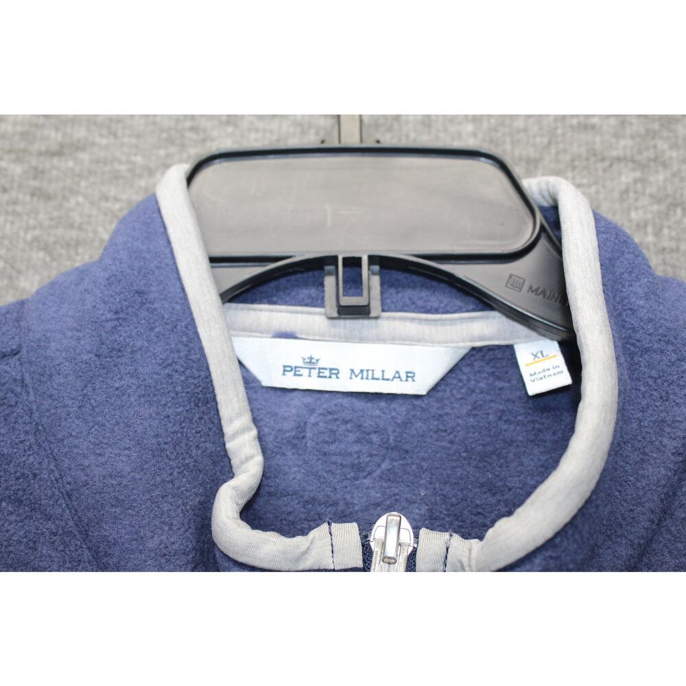 Peter Millar Fleece Vest Mens XL Blue - Picture 3 of 5